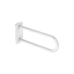 Barre d'appui fixe Nylon blanc antibactérien NylonClean, L. 650 mm