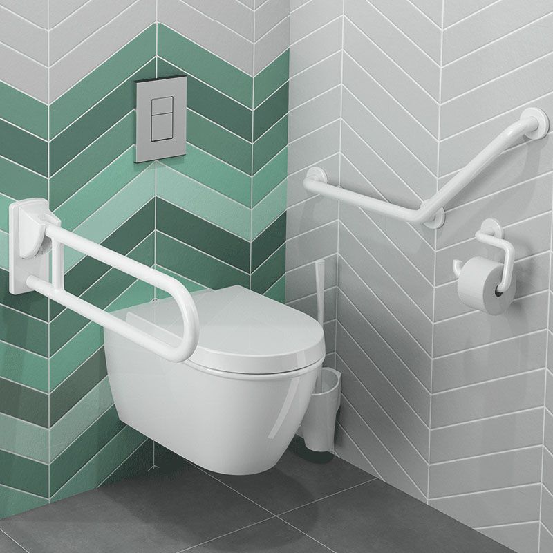 Porte-papier toilette mural double rouleaux (réf. 510082W) - DELABIE