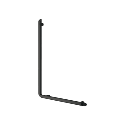 Barre de maintien en L Be-Line® noir, H. 750 mm