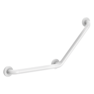 5081N-Hoeksteun 135° in wit antibacterieel Nylon, 400 x 400 mm