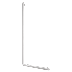 L-vormige Be-Line® greep, wit, H. 1130 mm