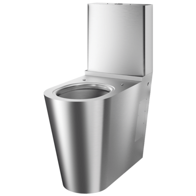 parfum omhelzing Laatste RVS toilet met spoelbak MONOBLOCO 700 PMR (ref. 110790) - DELABIE