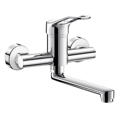 Mechanische mengkraan voor wastafel