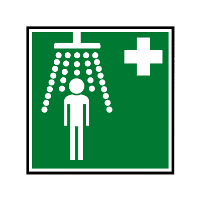 Pictogram voor nooddouche