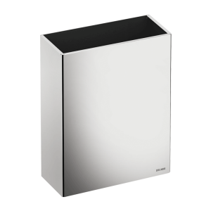 Poubelle inox rectangulaire murale , 25 litres