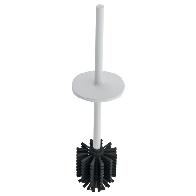 Brosse WC avec manche et couvercle