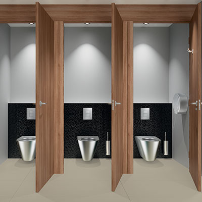Wat zijn problemen die zich voordoen in openbare toiletten?