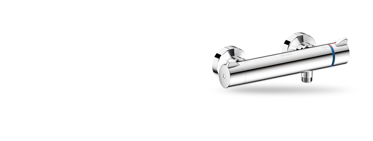 Thermostatische douchemengkraan