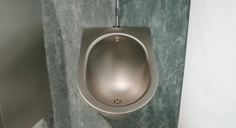 Urinoir design Inox DELTA