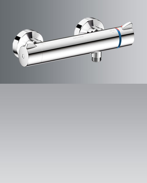 Thermostatische douchemengkraan