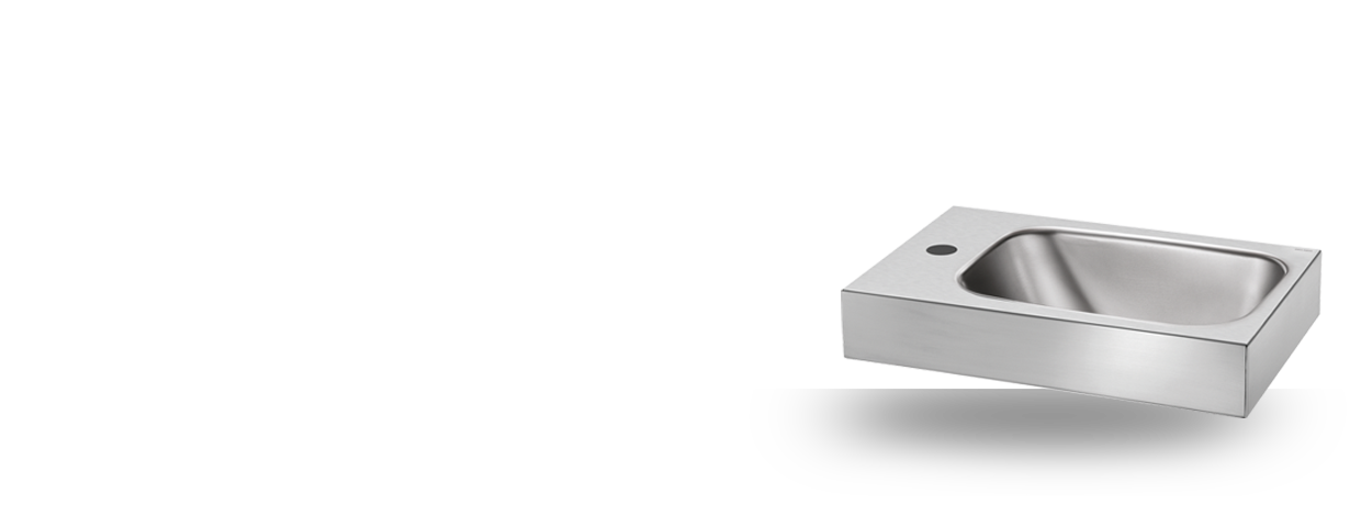 LAVANDO handwasbakje in rvs