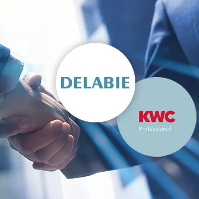 DELABIE Groep kondigt overname aan van KWC Professional, voorheen franke water systems