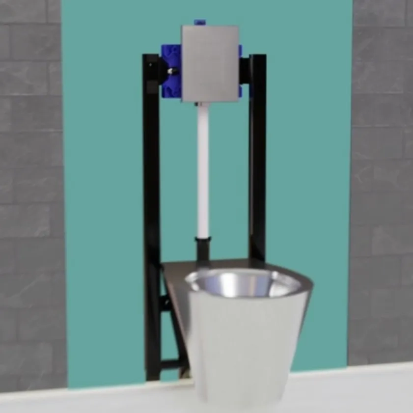 Directe toiletspoeling: Spoeling meteen beschikbaar