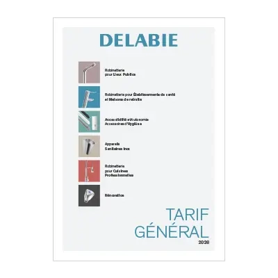 Tarif général DELABIE