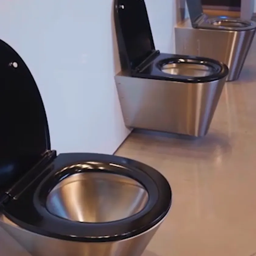 S21 S design hangtoilet in rvs
