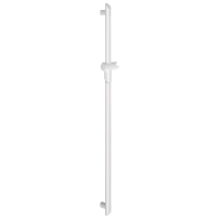 511946W-Rechte Be-Line® douchestang met glijstuk, wit