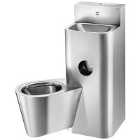 162400-Combi KOMPACT - Wastafel hangtoilet