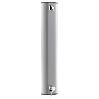 H9634BEL-Colonne de douche aluminium avec mitigeur séquentiel SECURITHERM