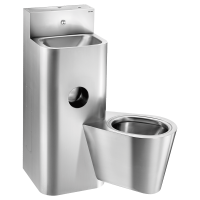 162300-Combi KOMPACT - Wastafel hangtoilet