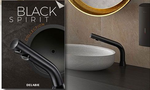 BLACK SPIRIT - Découvrez la gamme de produits noir mat DELABIE
