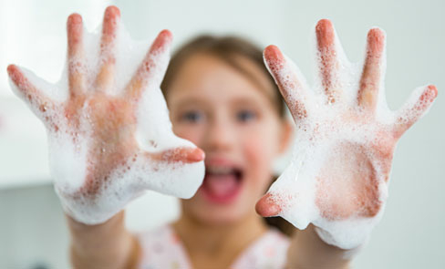 Lavage et désinfection des mains